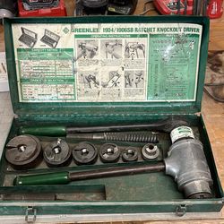 Greenlee 1904/1906SB Ratchet Knockout Driver