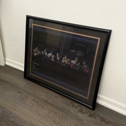 BTS - Map of the Soul : 7 Concept Photo Poster in golden borders & glass frame •Framed size W 25” x H 20 •for ARMY