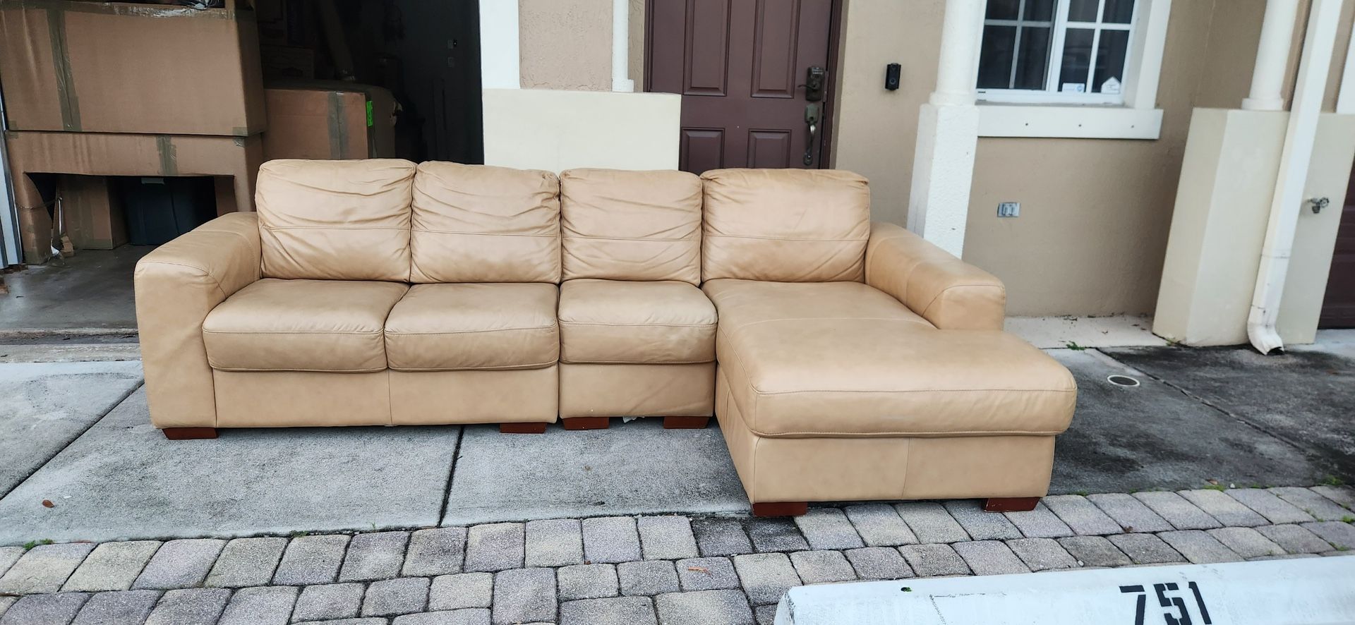 Leather Couch