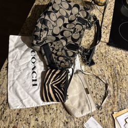 Coach Purse, Clutches  And Bag