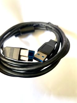 Genuine HP 917468 USB 3.0 Cable A-Male to B-Male - 6ft - Black 