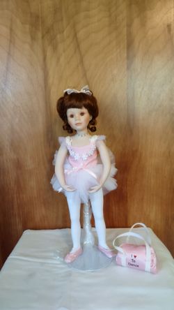 "Annie" 15" Ballerina Porcelain Doll