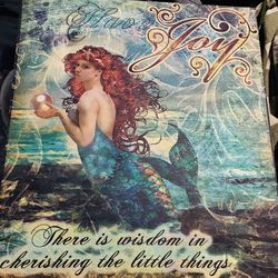 Mermaid canvas, art