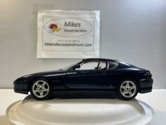 1992 Ferrari 456GT Diecast Model Car: 1/18 Scale By Bburago