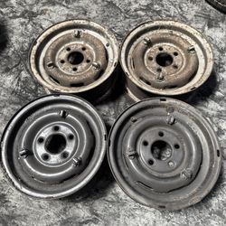 Mercedes 13-inch Steel Wheels 5 on 112mm  