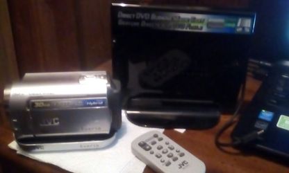 JVC 30gb camcorder