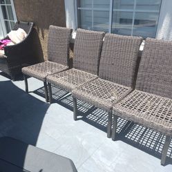 Set De 4 Sillas 