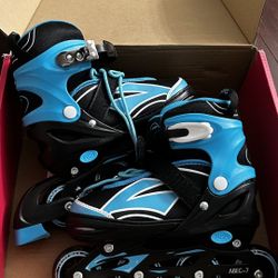 Adjustable Kids Rollerblades 