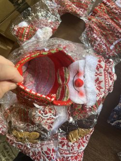 40 Holiday Cloth Gift Bags