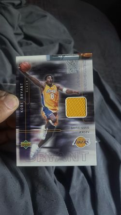 Kobe Bryant Jersey patch card
