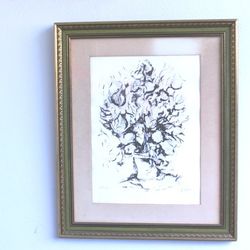 TRUDY ORDER PAINT OLD VINTAGE PAINTING ON PAPER JUDE SIGNED