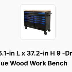 Kobalt Rolling Took Box And Table. NEW IN BOX NEVER OPENED 