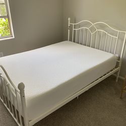 Full Bed and Bed Frame 