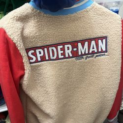 Children’s Spider-Man Letterman Jacket (Size 10-12)