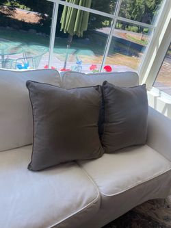 Sunbrella pillows both for $5