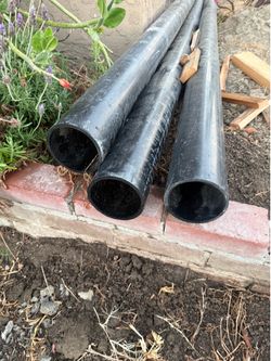 4x10 PVC BLAVK PIPE