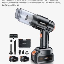 Portable cordless vacuum