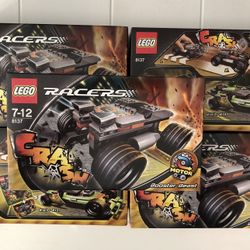 NEW LEGO Racers 8137 Booster Beast - Motor And Crash - New Sealed - $12