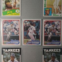 Ricky Henderson Cards