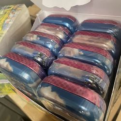 Pokemon trading card tins