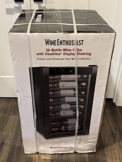 Wine Enthusiast VinoView 36-Bottle Wine Cellar (contact info removed)08