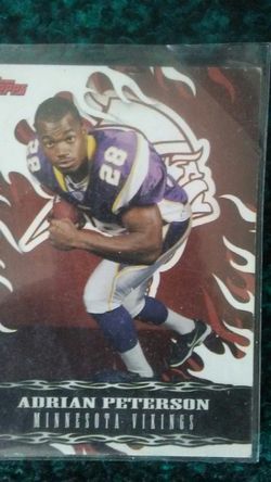 Adrian Peterson Topps Rookie Card 3 of 15