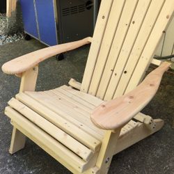 Handcrafted Folding Adirondack Chairs - Built to Order for your Outdoor Oasis