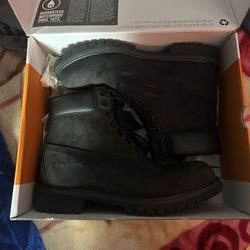 Black Timberlands 
