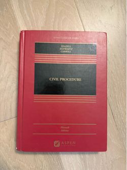 Civil Procedure Aspen Casebook Eleventh Edition