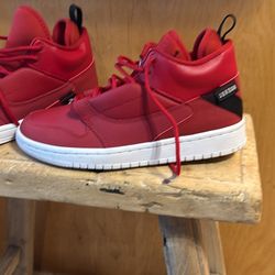 Jordans, Youth Size 4, Tried On , New Condition