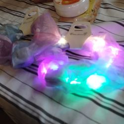 Light Up Hair Ties  And Frozen Ones All For 15.00