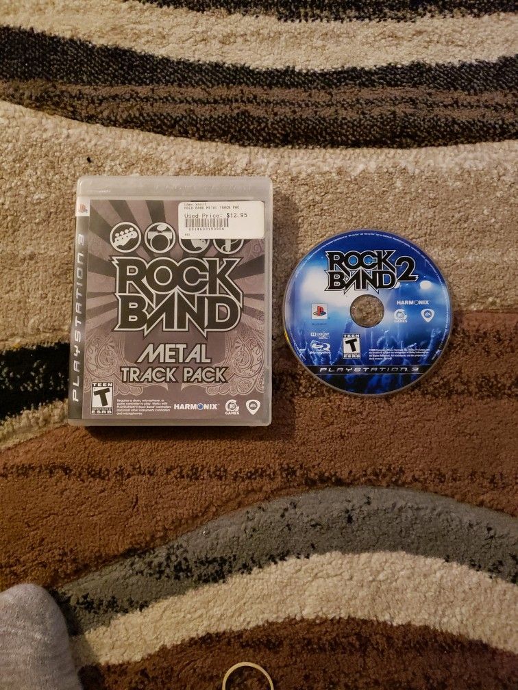 2) Rockband Games For PS3