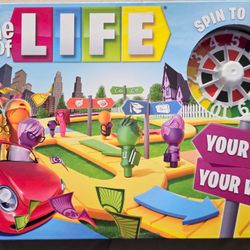 The Game of Life Game, Family Board Game for 2 - 4 Players. Open Box