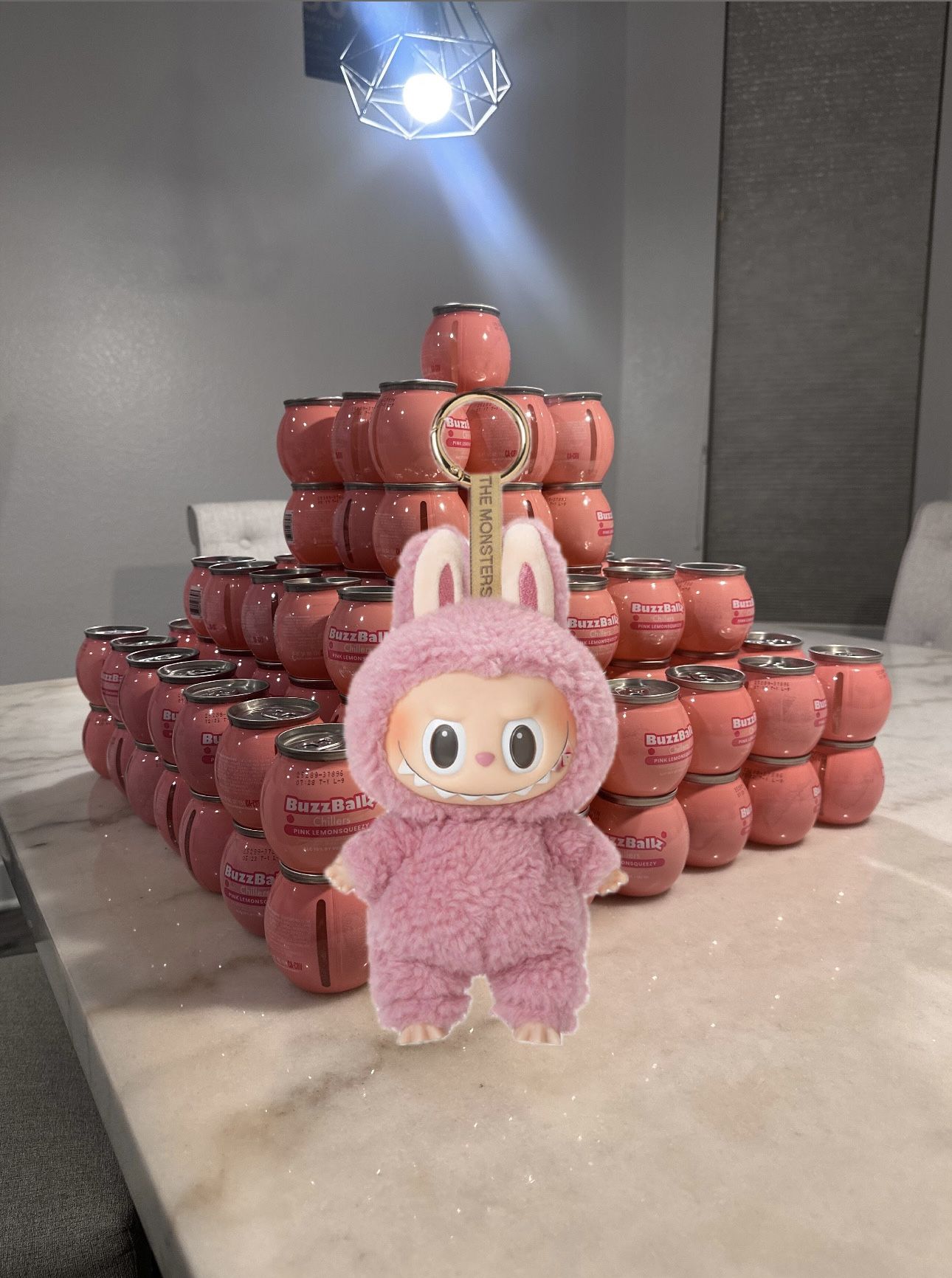 Pink Labubu (BUZZZZ EDITION)