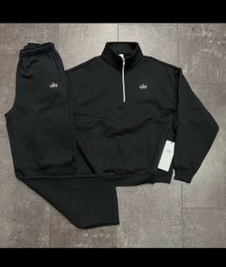 Alo quater zip up / sweatpants