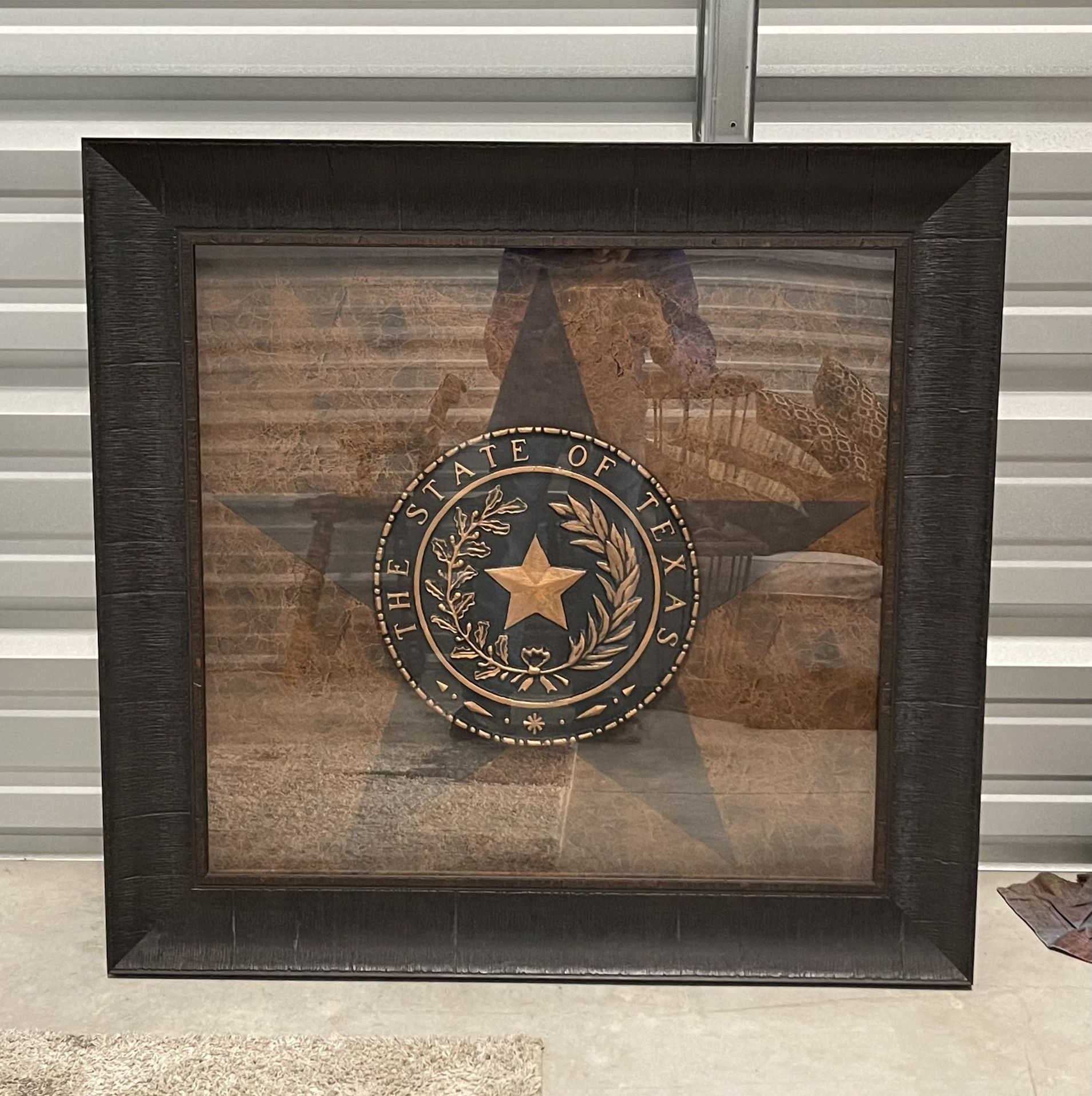 Large Texas Seal Wall Decoration