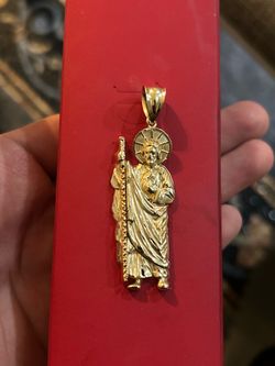 Gold pendant 14k