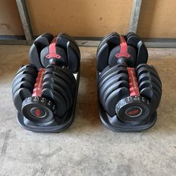 Dumbbell Adjustable Weights BowFlex 5-52.5lb