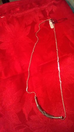 Sterling silver necklace new