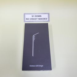 Samsung Galaxy S25 Edge 5G Unlocked New - Only $1 Today Pay The Rest Later! 