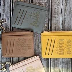 Small wallet.