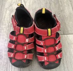 Red Kids Sandal Shoes