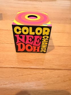 Needoh Squishy Color Change Pink