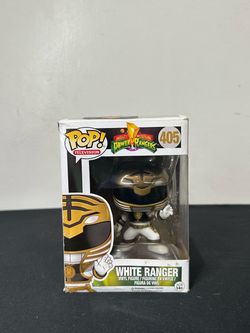 Funko pop white ranger not mint  405