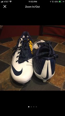 Nike Football Cleats Chargers Size 13