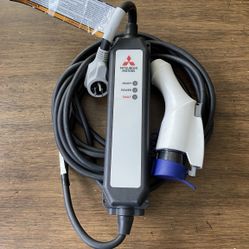 Mitsubishi Outlander i-MIEV EV Charger PHEV charging cable plug-In hybrid 120v