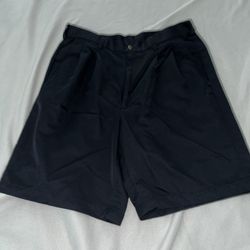 Haggar Shorts Men Adult Size 34 Black A001
