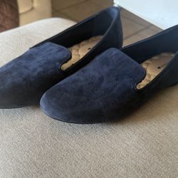 Size 7: Birdies The Starling Navy Suede