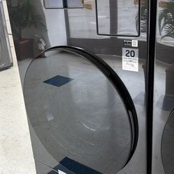 5.3 cu. ft. Bespoke Ultra Capacity Vented All-in-One Washer Dryer Combo with Electric Dryer and AI Home in Brushed Black