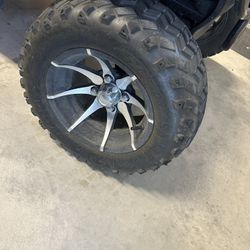 Golf Cart Wheel And Tires 
